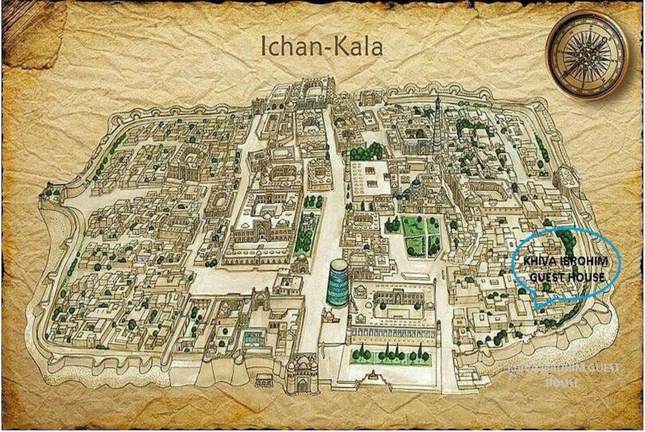 Отель KHIVA IBROHIM Экстерьер фото